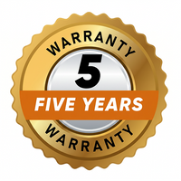5-Year Warranty
